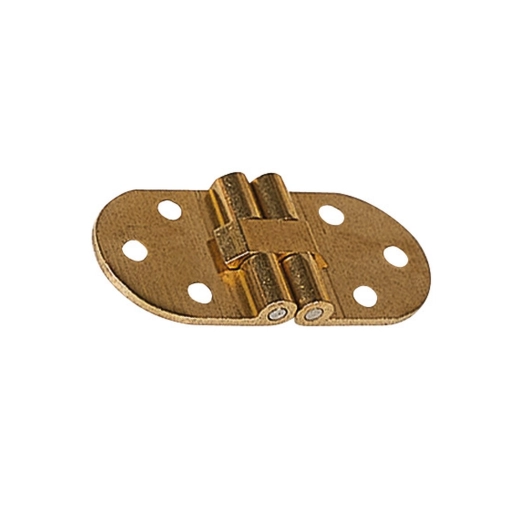 charnière en laiton poli pour plateau de table double