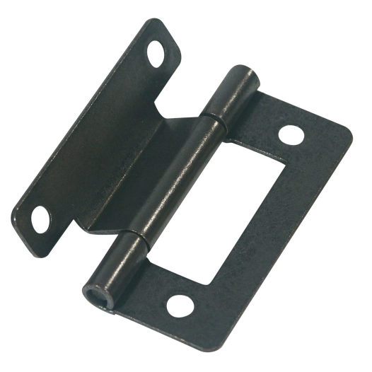 charnières de meuble bronze x 2