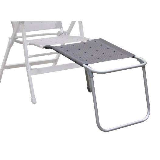 repose-jambes gris motif