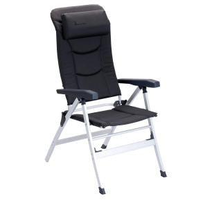 fauteuil aluminium thor dark grey - isabella