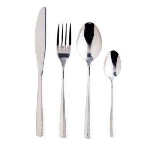 pack couvert 16 pièces silver - isabella