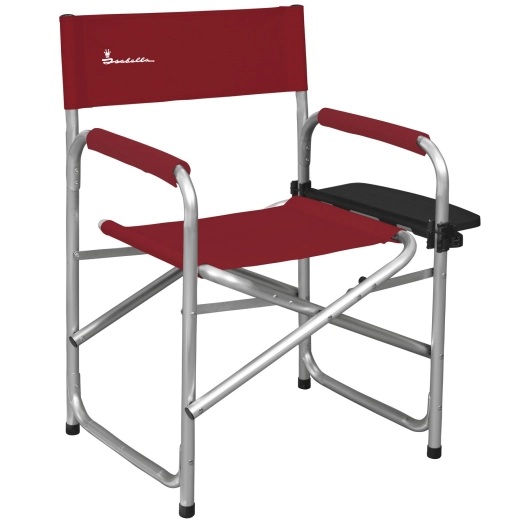 fauteuil metteur en scène avec tablette rouge - isabella