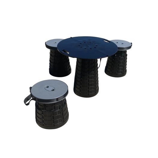 pack mini max : 4 tabourets + 1 plateau - mini max stool