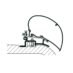 adaptateur de stores boxer/jumper/ducato jusqu'à 06 - thule