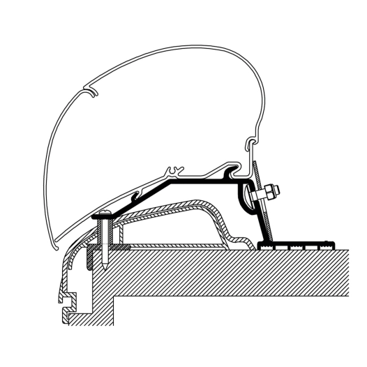 adaptateur de stores hobby premium - thule