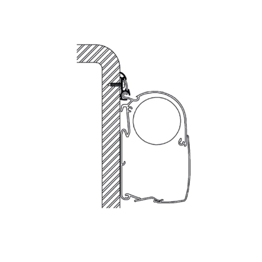 adaptateur de stores profil de luxe 6 m - thule