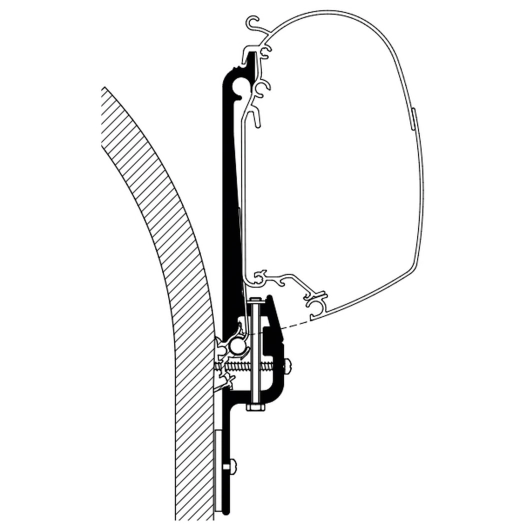 adaptateur de stores eriba touring - thule