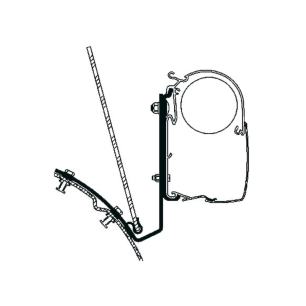 adaptateur de stores vw t4 toit surélevé - thule