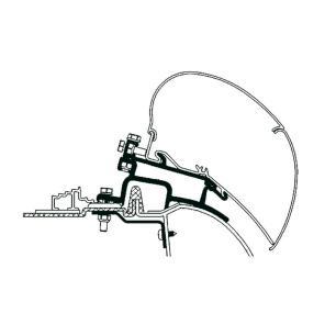 adaptateur de stores master movano 1998/2000 - thule