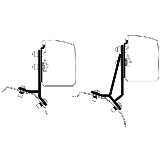 adaptateur omnistor 3200 ford transit / tourneo custom minivan - thule