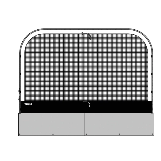 moustiquaire de façade quickfit 3,00 / 3,10 mètres - thule