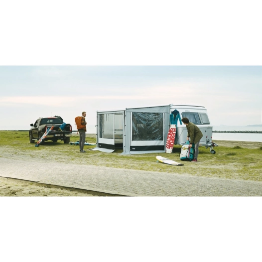 safari résidence complet (façade +côtés) pour caravane eriba touring - thule