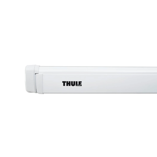 omnistor 4200 mystic gris longueur 3,50 m, boîtier blanc - thule