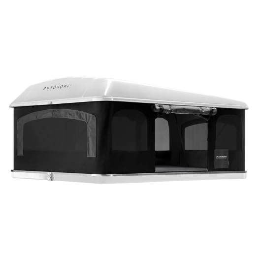 tente de toit maggiolina airlander plus 360° x-large coloris carbone coque blackstorm - autohome