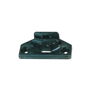 gâches en plastique entraxe 38 mm noire