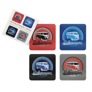 set de 4 dessous de verres - vw collection