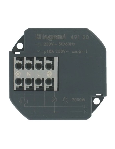 Télérupteur à encastrer 10 a unipolaire 230 v