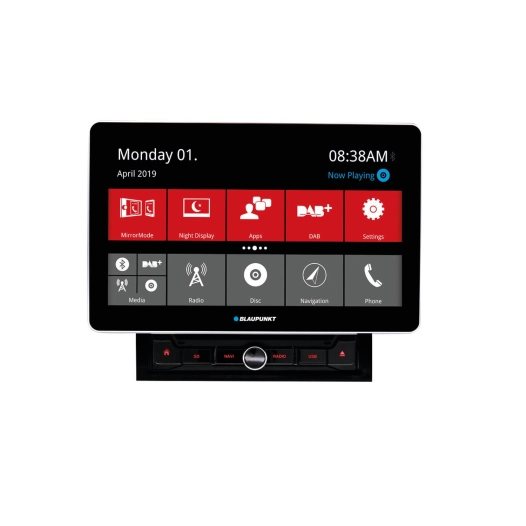 station multimédia connectée 2din 990 dab avec gps intégré - blaupunkt