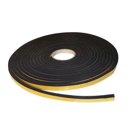 rouleau de mousse d'étanchéité 15 x 10 mm