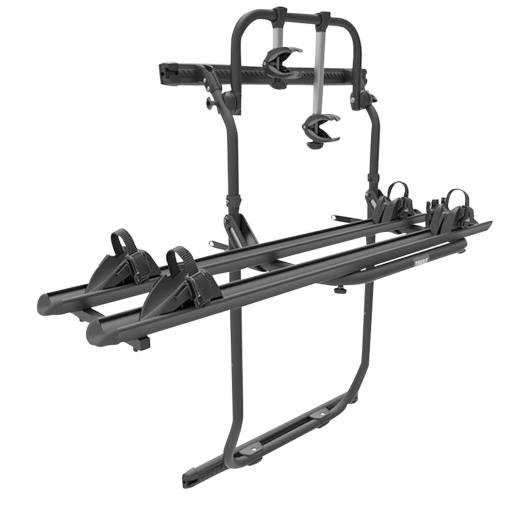 porte-vélos fourgon 2 portes arrière elite van xt black vw crafter 2017 - thule