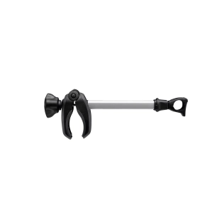 bike holders avec fermeture acutight bike holder 2 avec un verrou acutight knob gris anodisé - thule