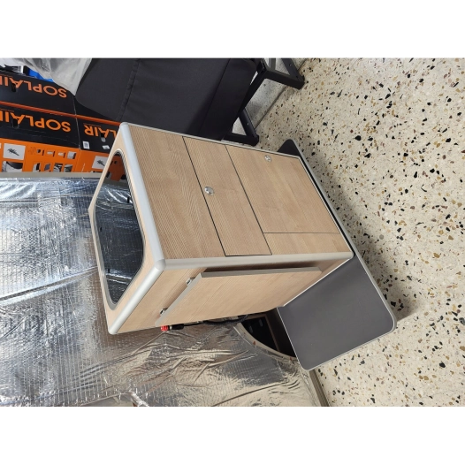 blue mountain en bois stratifié cérusé 2 faces - conversion van