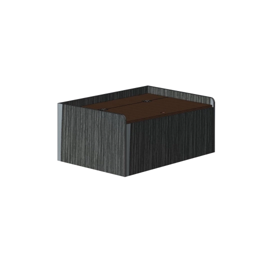 banquette coffre 90cm avec dossier en bois brut - conversion van