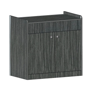 meuble cuisine 83cm 2 portes en bois stratifié uni 2 faces - conversion van