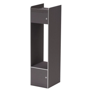 colonne frigo 2 portes rangemt sup réfrigérateur à compression t1090/2090 en bois stratifié uni 2 faces - conversion van