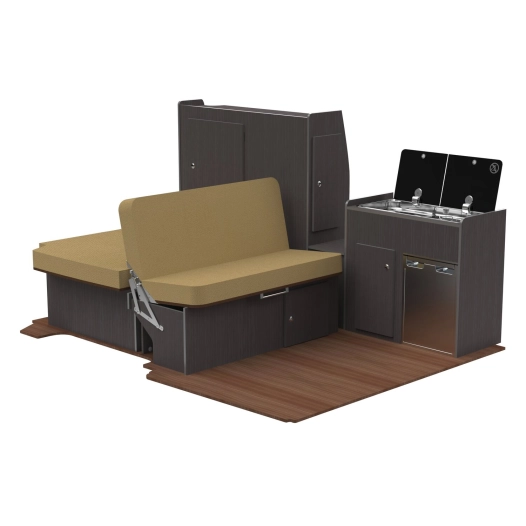 kit sydney en bois brut l1 - conversion van