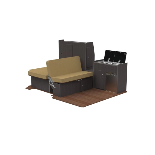 kit sydney en bois stratifié cérusé l1 - conversion van