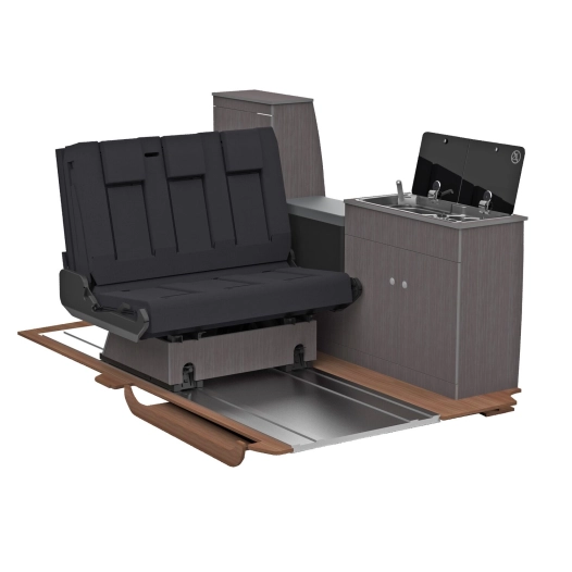 demi kit sydney ride l2 en bois stratifié cérusé - conversion van