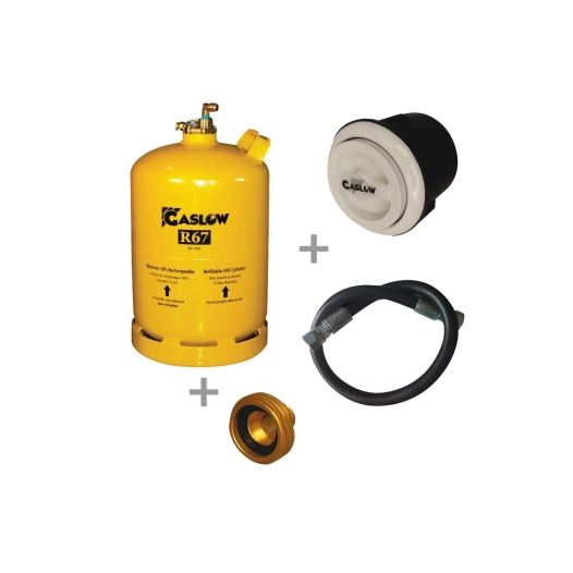 pack réservoir gpl 11 kg (boîte ext. blanche + tous les adaptateurs) - gaslow