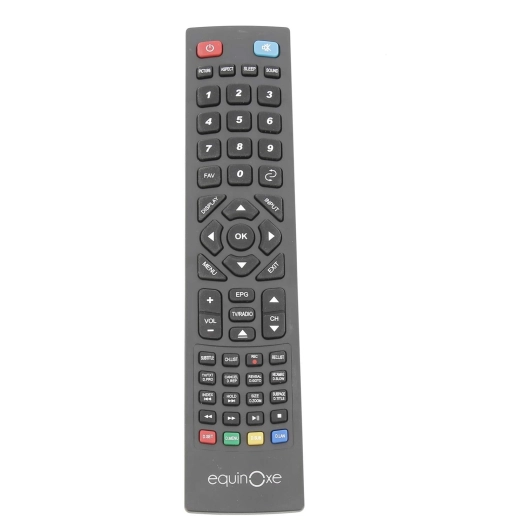 télécommande pour téléviseur - equinoxe