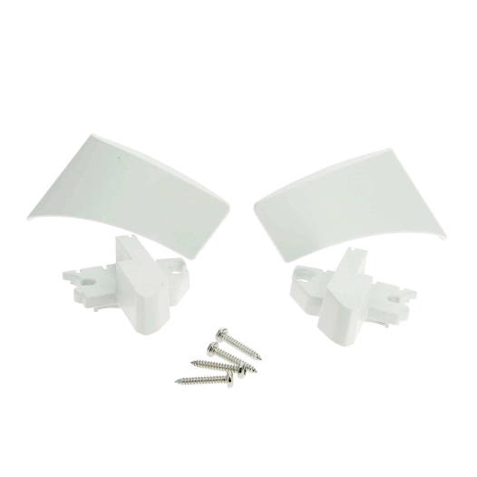 embouts barre de charge droit et gauche pour stores thule 5003 pour store thule 5003 blanc - thule