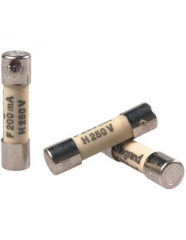 Legrand - Lot De 10 Cartouches Cylindrique Miniature 10a