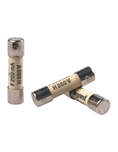 Legrand - Lot De 10 Cartouches Cylindrique Miniature 10a