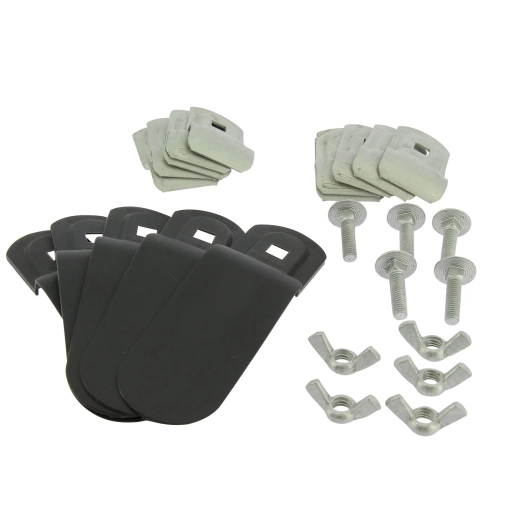 lot de pinces pour auvents - clairval