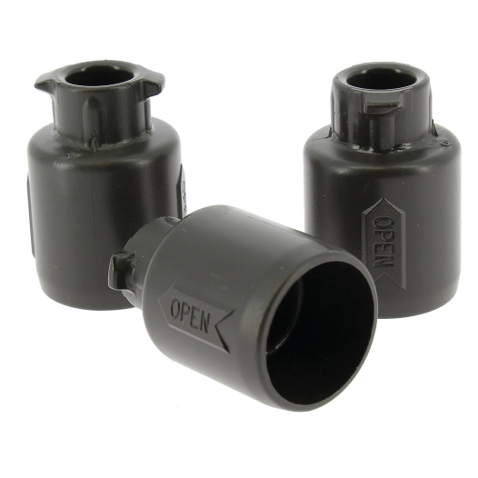 kit de 3 embouts à baïonnette pour auvents - clairval