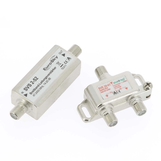 répartiteur 2 voies + booster