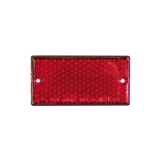 catadioptre rectangulaire rouge