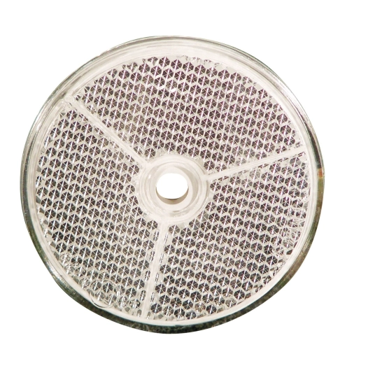 catadioptre rond blanc