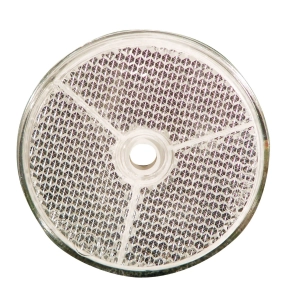 catadioptre rond blanc