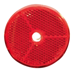 catadioptre rond rouge