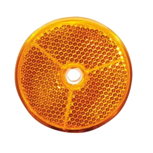 catadioptre rond orange