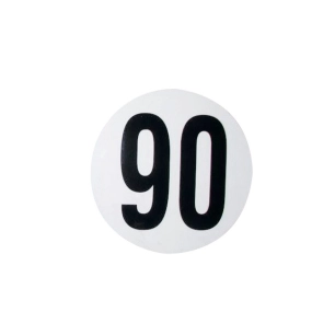 disque adhésif de limitation de vitesse 90 km/h