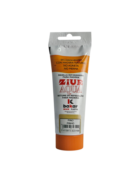 Mastic Bois Ziur Aqua Pin Réparation bois rapide, couleur pin - BAKAR