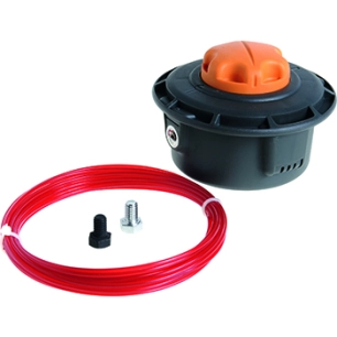 tête double fil reel-easy™ avec fil torsadé ø 2,4 mm (6 m) d'origine pour coupe-bordures et débroussailleuses thermiques ryobi m