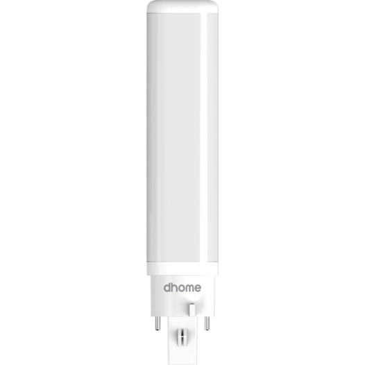 Ampoule LED PL-C - G24d-3 - 9 W - 1000 lm - 4000 K - Dhome
