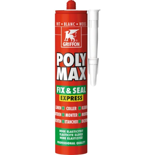poly max fix&seal blanc 425g